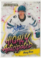 2023-24 Upper Deck Credentials Highly Anticipated Autographs #HA41 Henry Thrun