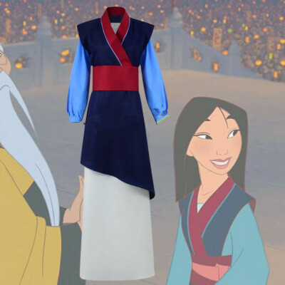 Hua Mulan Disfraz De Mulan Disney Hua Mulan Princess Cosplay
