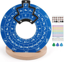 Circle of Fifths Wheel Guitar Accessories wit...