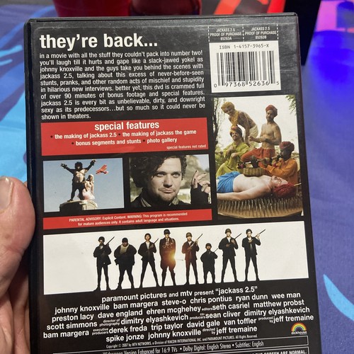 Jackass 2.5 - Johnny Knoxville, Comedy, Funny, DVD - Picture 4 of 8
