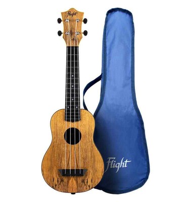 Flight TUS55 Mango Travel Sopran Ukulele Design Mango Laminat Korpus ABS Gigbag