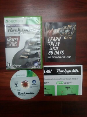 Rocksmith: 2014 Edition - Microsoft Xbox 360 No Cable - Learn Guitar
