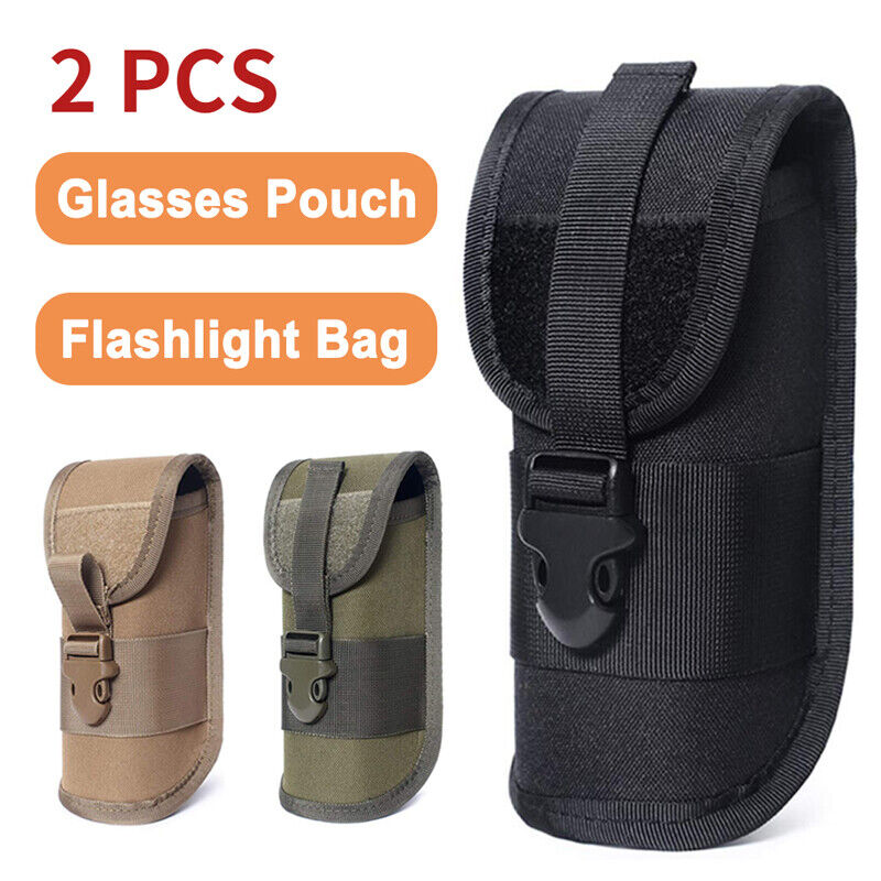 2 Pcs Opening large release sale Hard Shell All items in the store Glasses Case Tactical Molle Sunglasses Protecti