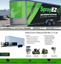 NEW GRACO GH-2 SPRAY FOAM RIG PACKAGE