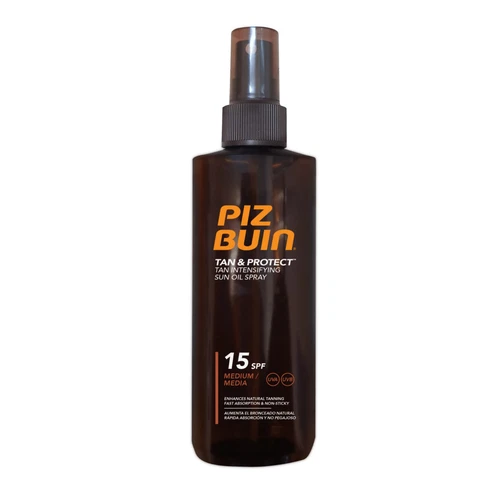PIZ BUIN Tan & Protect Intensifying Sun Oil Spray SPF 15, 150 ml