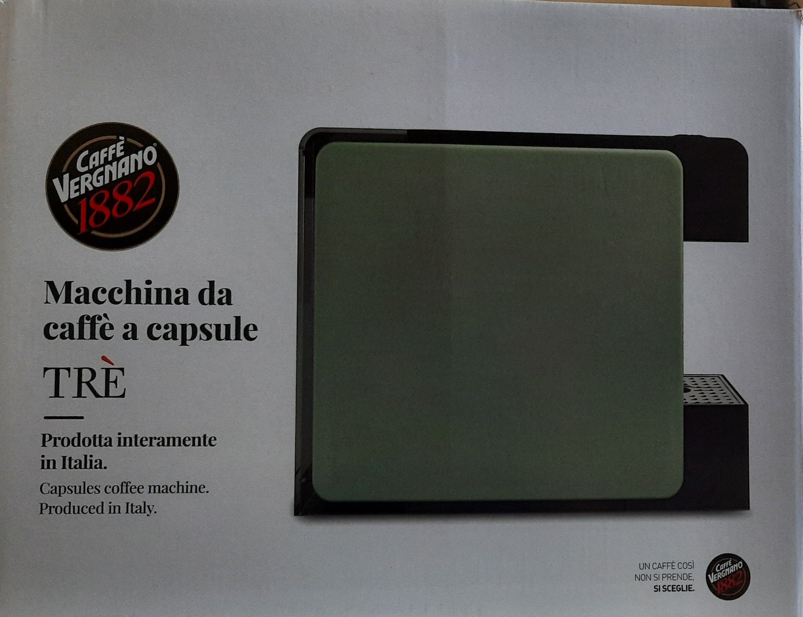 Caffè Vergnano 1882 TRÈ macchina capsule 19 bar 1250W foto 2