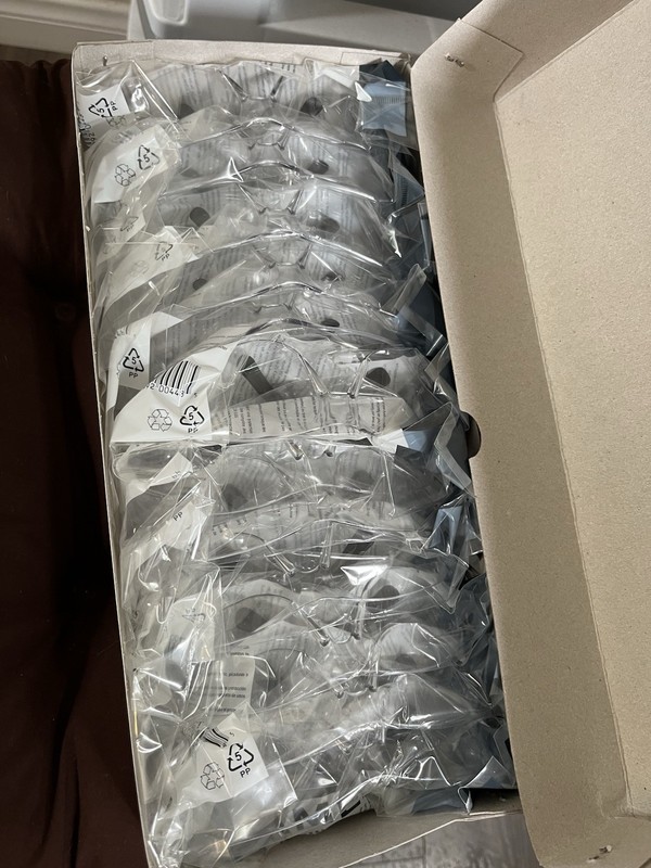 Pyramex S2510ST Safety Goggles -- Lot of 12
