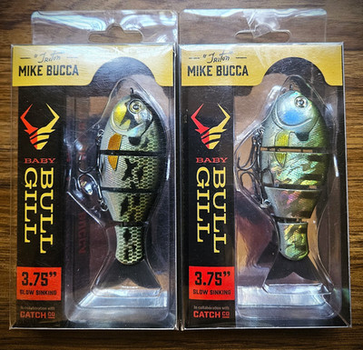 Mike Bucca Baby Bull Gill 2 Pack - Baby Bass & Natural Gill - Great Colors!