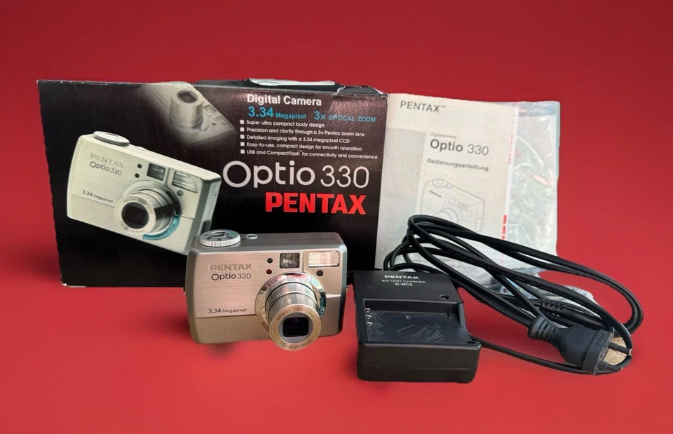 Pentax Optio 330 Digital Cameraг 3.34 Megapixel 3x optical Zoom mit OVP - Bild 2 von 4