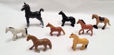 Lot of 8 Safari Ltd Miniature Horse Figures