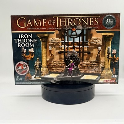 2015 McFarlane Toys Game Of Thrones Iron Throne Room Set Fast Shipping