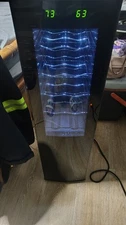 Wine Cooler Dual Zone Refrigerator, 18 Bottle, LED display