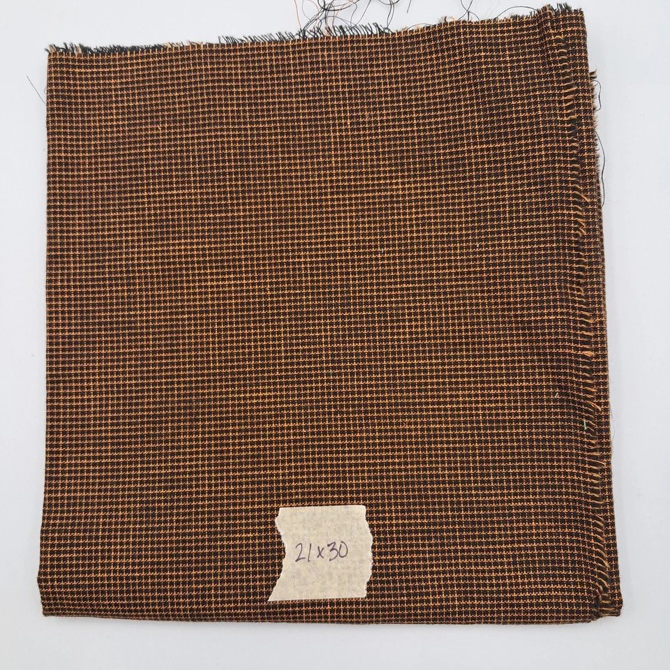 7 Yards Assorted Primitive Woven Homespuns Quilt Fabric - Image 4 of 4