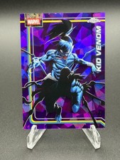 2026 Topps Chrome Marvel Sapphire Kid Venom #128 Purple /75 51/75
