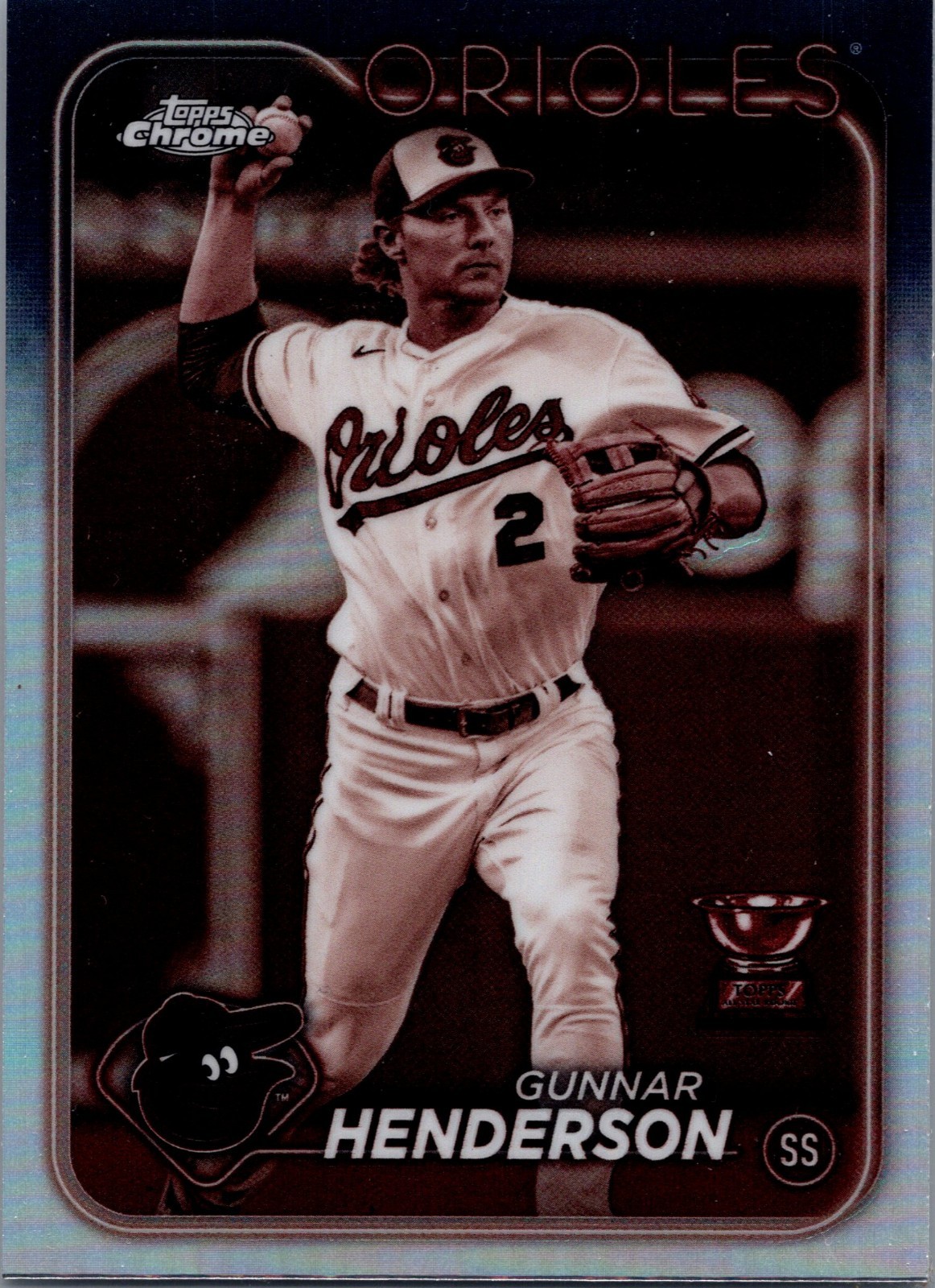 Gunnar Henderson Sepia Refractor #36