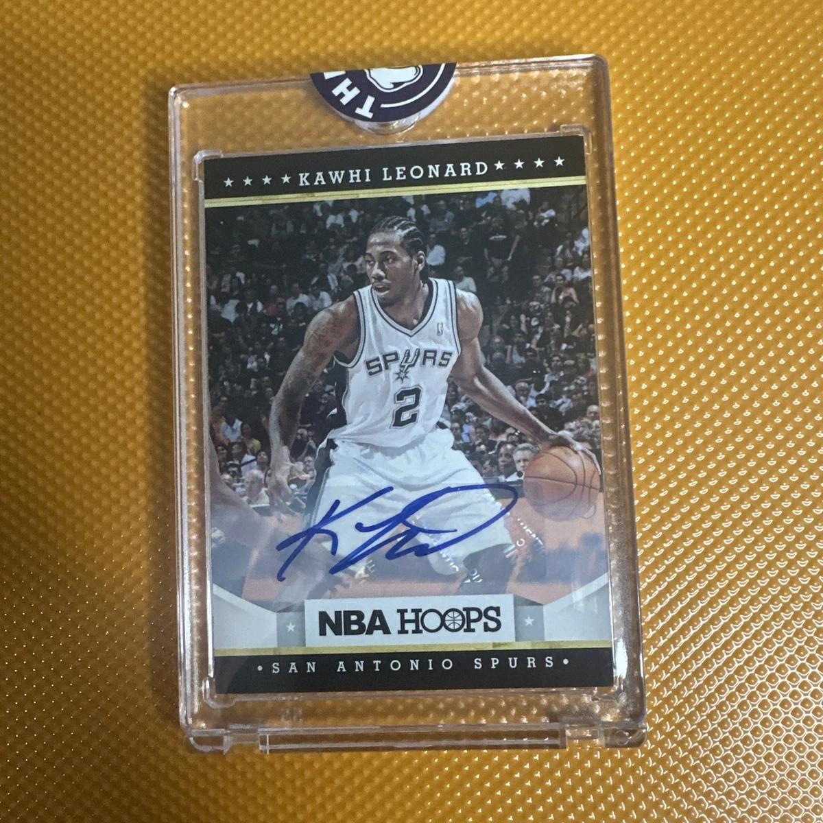Kawhi Leonard Basketball Autographed Sports Trading Cards