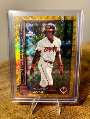 2025 Topps Pro Debut Braylon Payne 1/1 Foilfractor