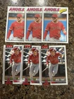 Mike Trout 6 Card Lot  Los Angeles Angels 2026 Topps Heritage 2026 Topps