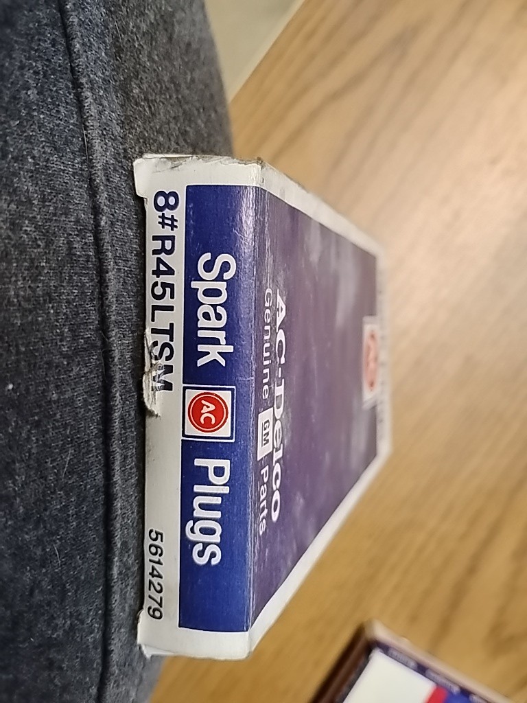AC Delco spark plugs R45LTS6 #5614279 qty:3