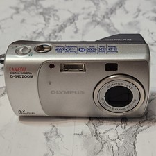 Olympus CAMEDIA D-540 Zoom 3.2MP Point & Shoot Digital Camera Tested No Card