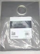 Sun Zero Lichtenberg Room Darkening Grommet Curtain Panel - 54"x63" - Gray