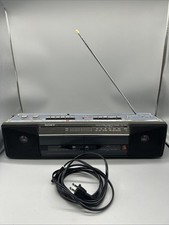 Sony Sound Rider CFS-W301 FM/AM Stereo Dual Cassette Recorder Tested/Works