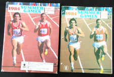 USPS 1984 Summer Games Stamp Album w/ Stamps & United Stampers of America album
