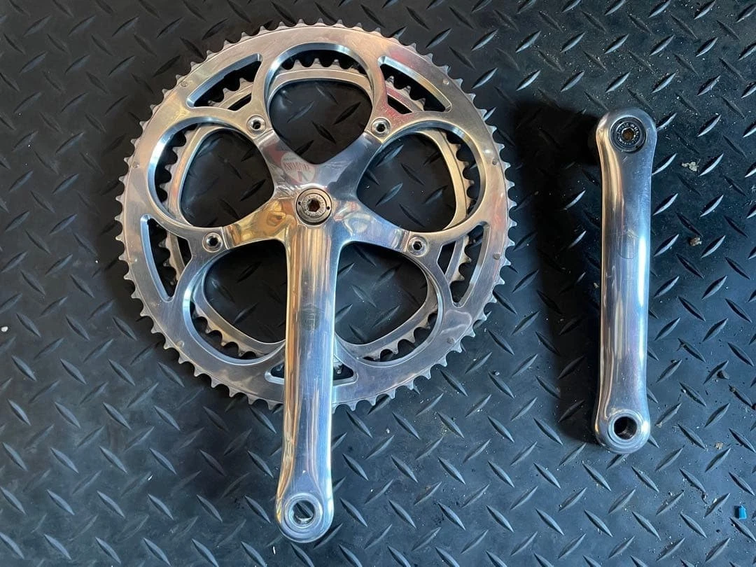 Ernesto Colnago Panto 1st Gen C Record Chainset Cranks