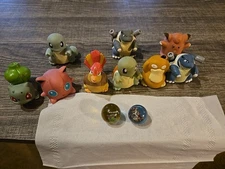 Vintage 1999 Pokémon Oddzon Sliders And Pokémon Marble Lot