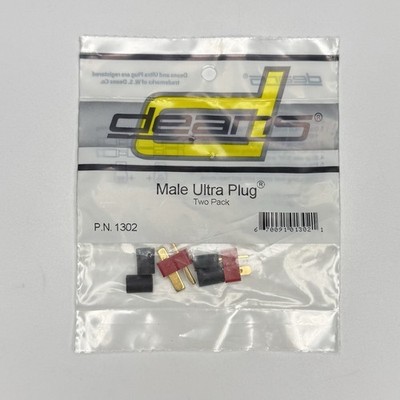 W. S. Deans Company 1302 Male Ultra Plug (Pack of 2)