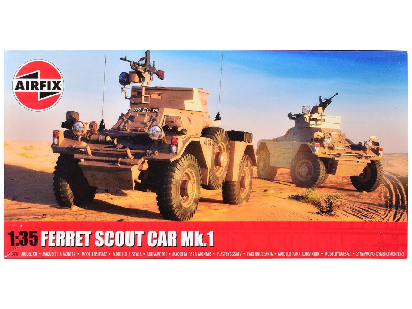 Ferret Scout Mk.1 Armored Car With 3 Scheme Options