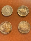 Vintage Silver Trade Unit 1 Troy Oz .999 Round Eagle Liberty Bell CCM Lot of 4