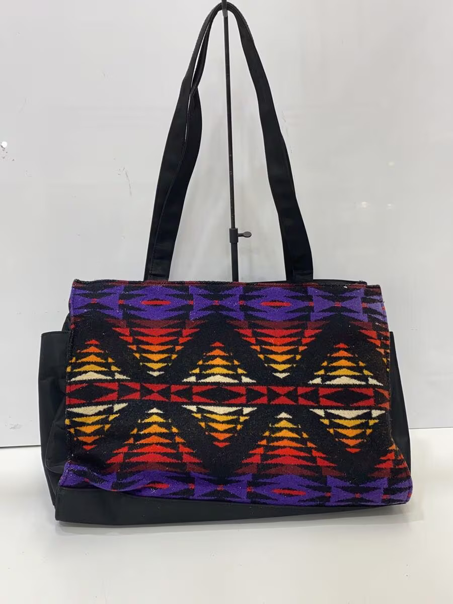PENDLETON wool bag in native multicolor all-over … - image 3