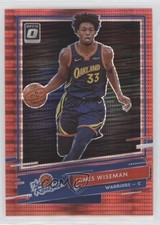 2020-21 Panini Donruss Optic The Rookies Red Pulsar Prizm James Wiseman #2 0s5s