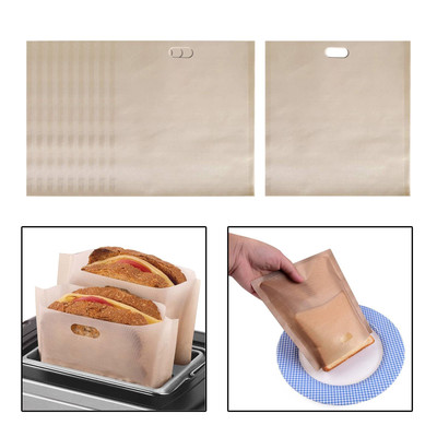 Antihaft Toaster Taschen Organisation 10 Stück Grillbeutel für Brotgrill