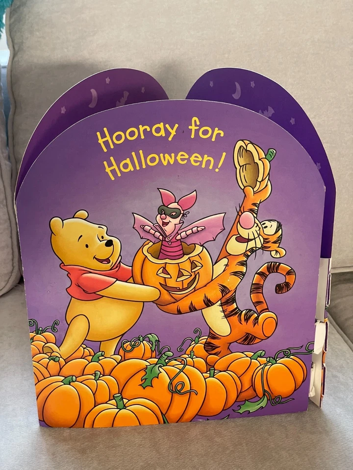 Centro de mesa de Halloween Winnie the Pooh de colección grande de cartón Tigger Piglet Foto 3 de 4