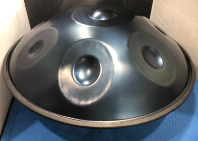 Lark Music Hand Pan in D Minor 9 notes steel hand drum + Soft Hand