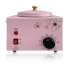 Portable Single Pot Wax Warmer for Painless Hair Removal, Fast Temperature Adjus