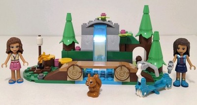 Lego Friends Forest Waterfall Set 41677 With Minifigures No Manual No Box
