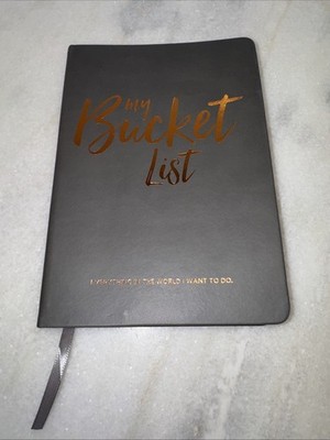 My bucket list journal Everything In The World I Want To Do Book