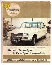 Revue technique Renault R16