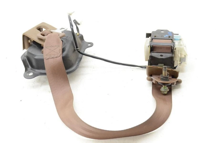1990-1994 Nissan 300ZX Z32 Passenger Right Front Tan Seat Belt Retractor Foto 2 de 4