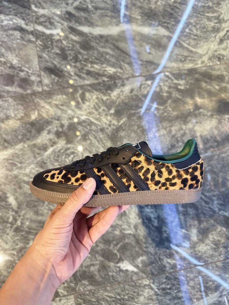 Adidas Samba OG Leopard Cheetah Pack (Womens size) JI2735 Brand