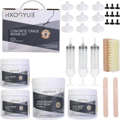 Quick-Setting Waterproof Concrete Crack Repair Kit for High Performance
