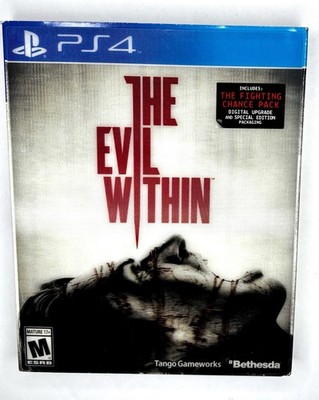 The Evil Within PS4 Special Edition Lenticular Slipcover Complete