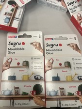 2 Pack Sugru Super Glue - Waterproof Wood Glue for Home Improvement Crafts -