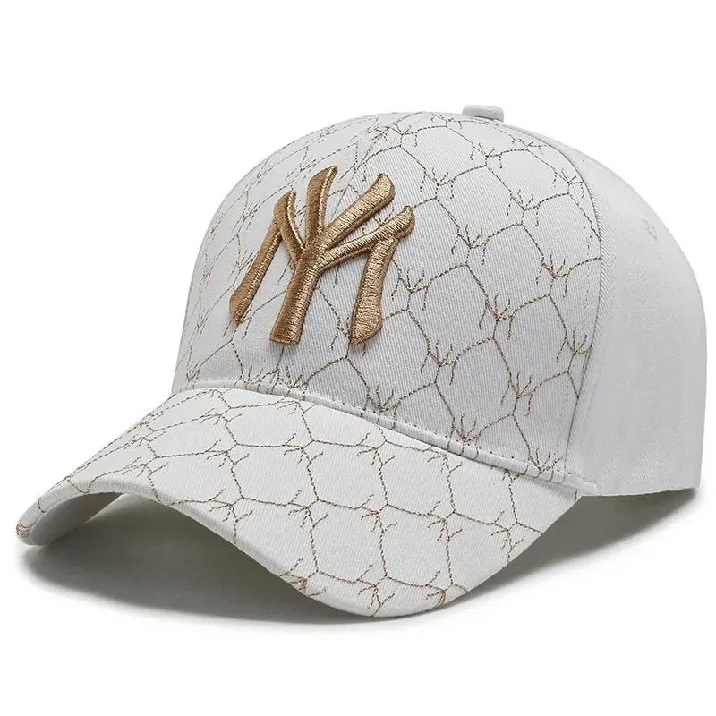 NY Embroidered Cap Adjustable Unisex New York Baseball Hat Casual Street Style