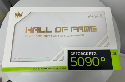 GALAXY GeForce RTX 5090 D HOF OC LAB Full 4K Gaming Graphics Card