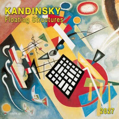 Kunst Kalender 2027 - Wassily Kandinsky   Floating Structures - 30 x 30 cm