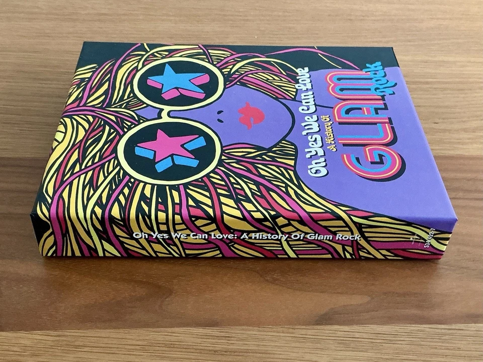 OH YES WE CAN LOVE: 5CD BOX SET HISTORY OF GLAM ROCK T REX ROXY MUSIC ELTON JOHN - Image 3 of 4